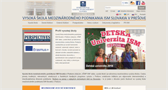 Desktop Screenshot of ismpo.sk